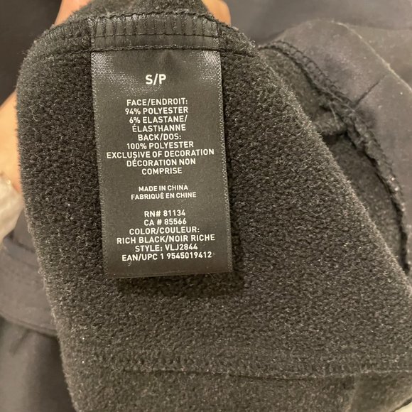 Swiss Tech soft-shell jacket women black fleece S/P size - Picture 7 of 8